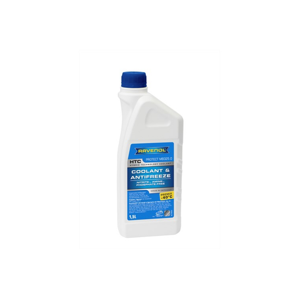 Антифриз готовый к применению синий RAVENOL HTC Hybrid Techn. Coolant Premix -40C 1410121-150-01-999