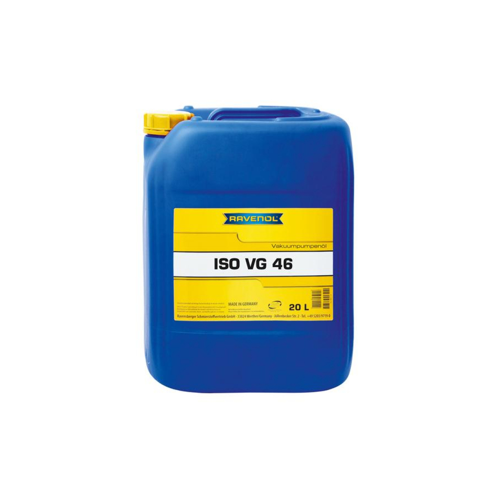 Вакуумное масло Vakuumpumpenoel ISO VG 46 20 л RAVENOL 1330705-020-01-999