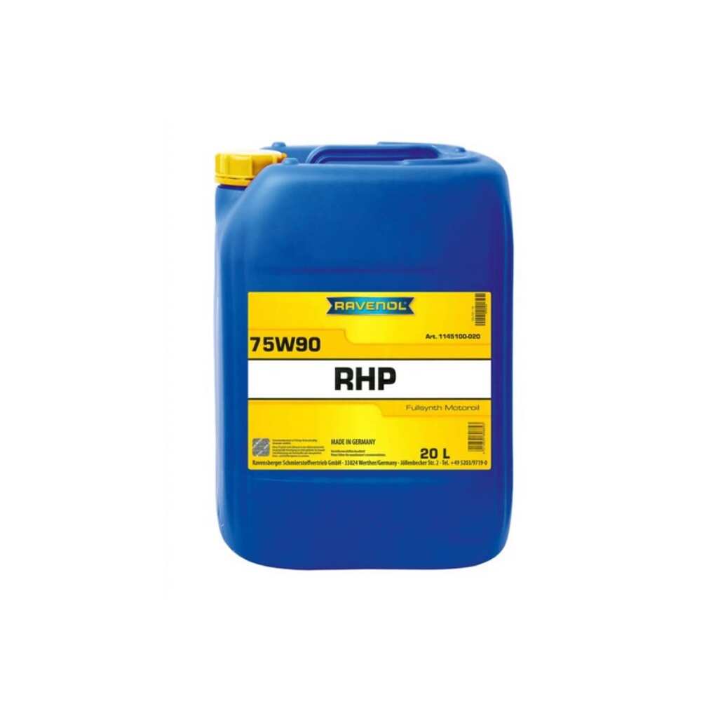 Масло трансмиссионное RHP Racing High Performance Gear new (20 л; 75W-90) RAVENOL 1145100-020-01-999