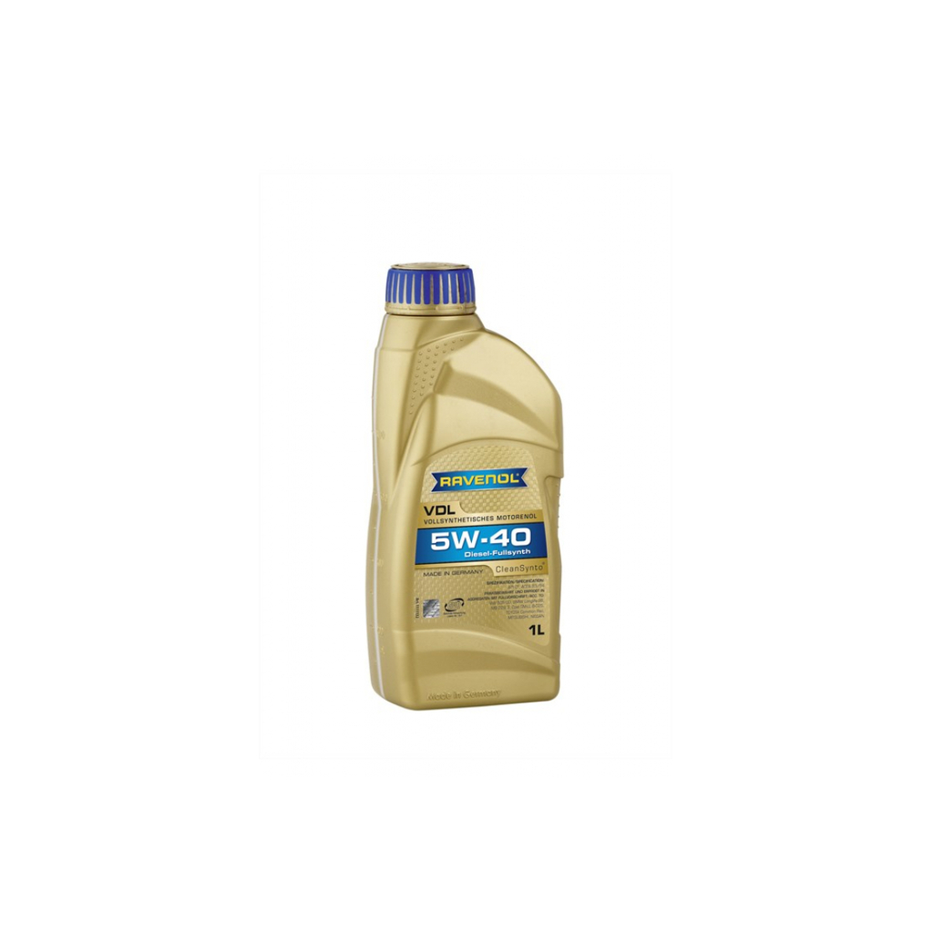 Моторное масло VDL SAE 5W-40 new 1 л RAVENOL 1111132-001-01-999