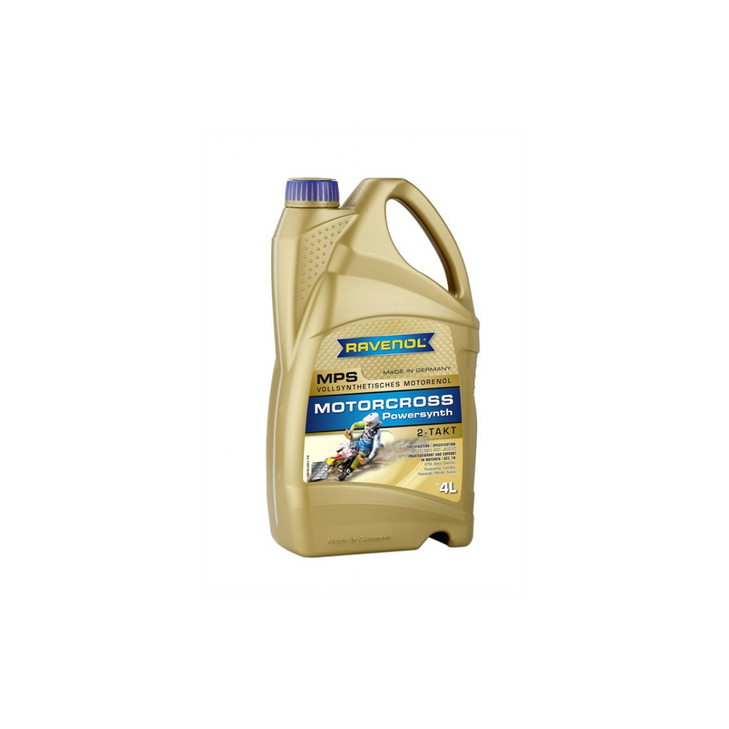 Моторное масло Motocross Powersynth 2T new 4 л RAVENOL 1144110-004-01-999