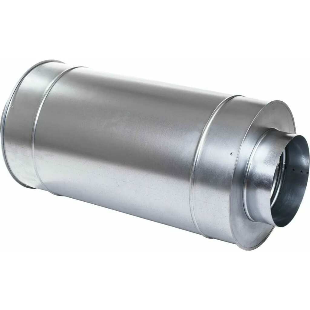Шумоглушитель для воздуховодов (оцинкованный; диаметр 125 мм; длина 600 мм) ORE 4607122243214