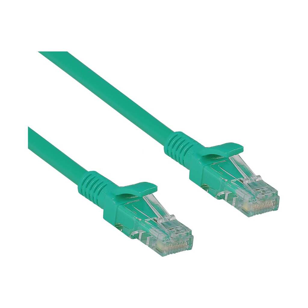 Патч-корд ExeGate UTP-RJ45-RJ45-C6-0,5M-GN, UTP, cat.6, 0,5м, зеленый 282022