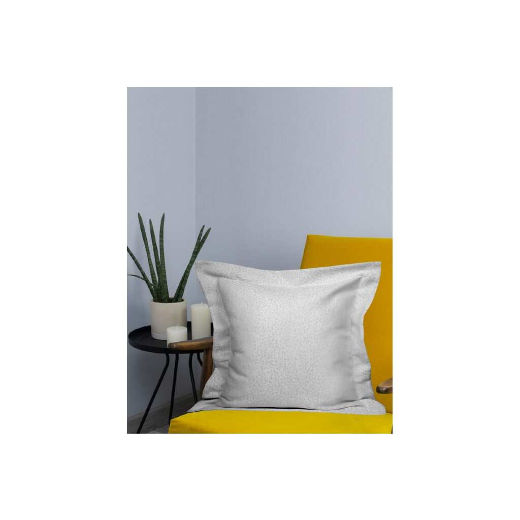 Декоративная подушка на молнии Kauffort Талия, 50x50, нежно-серый 122019660