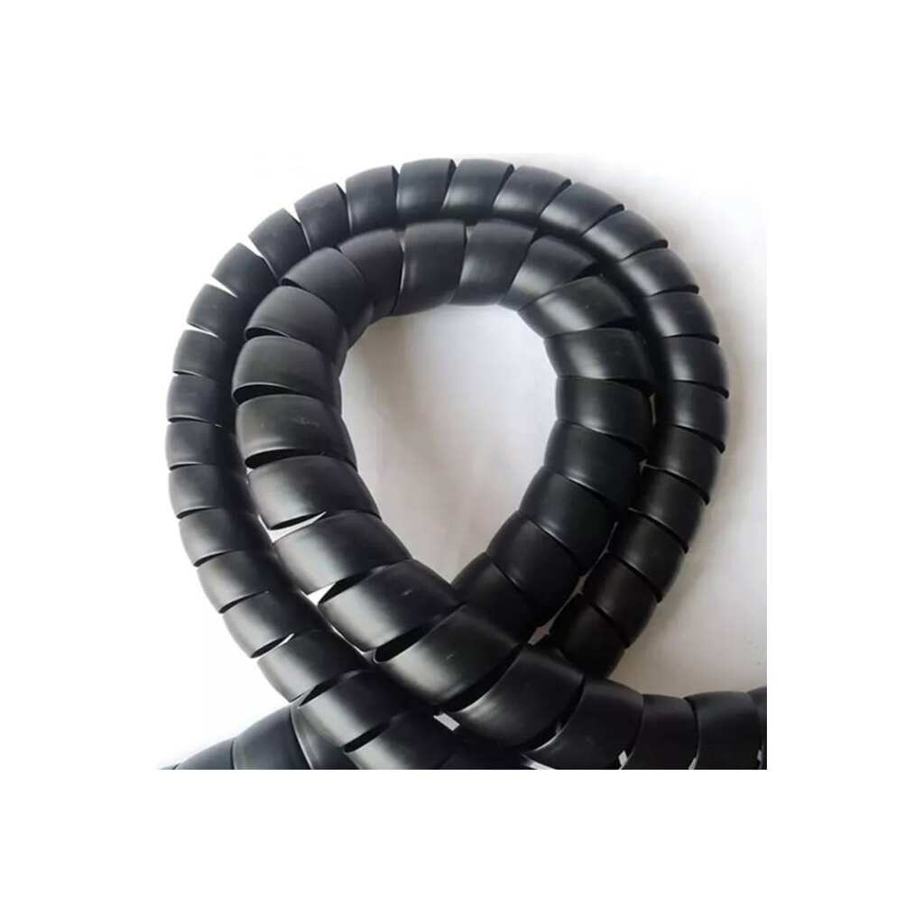 Спиральная защита PARLMU SG-20-F11-k5, полипропилен, размер 20, плоская поверхность, черная, 5 м PR0100200-5
