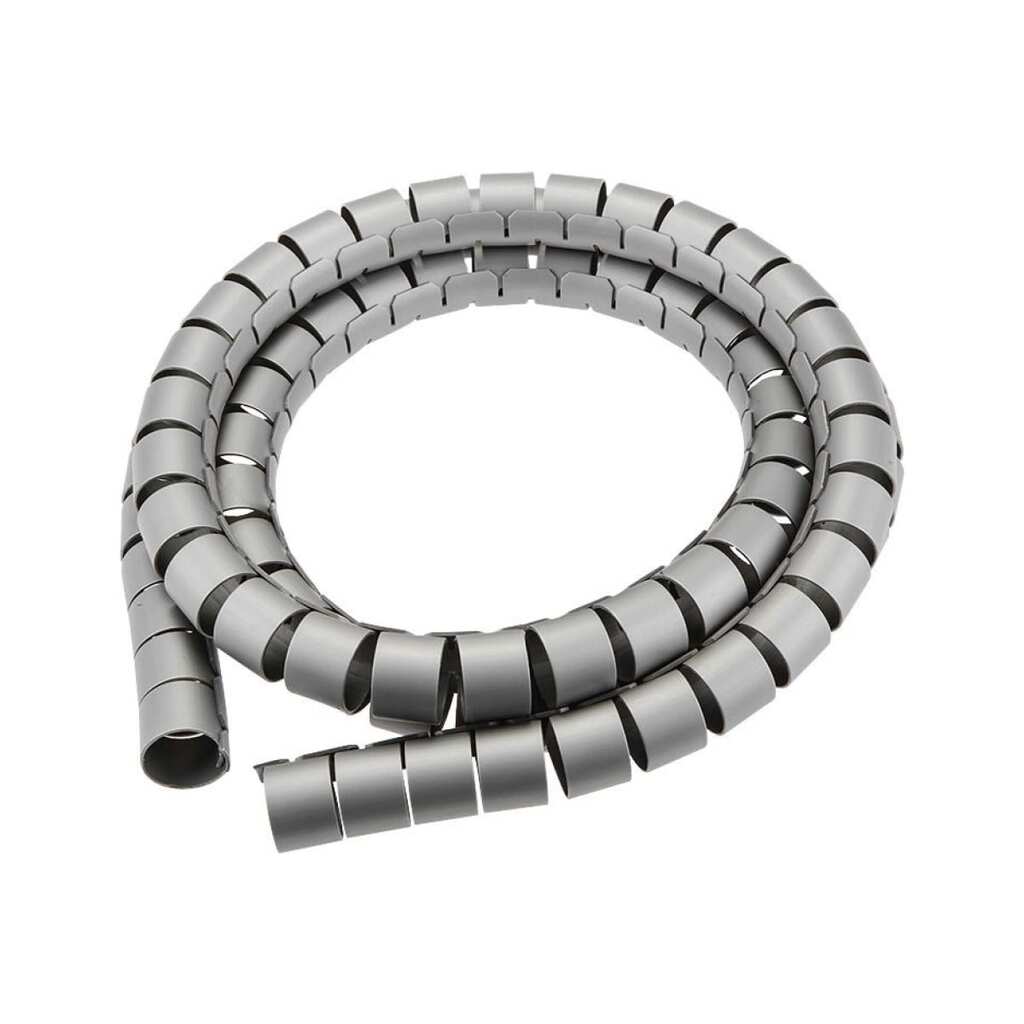 Спиральный защитный рукав PARLMU LXQ 16-3, полиэтилен, размер 16, серый, 1 м PR5000300
