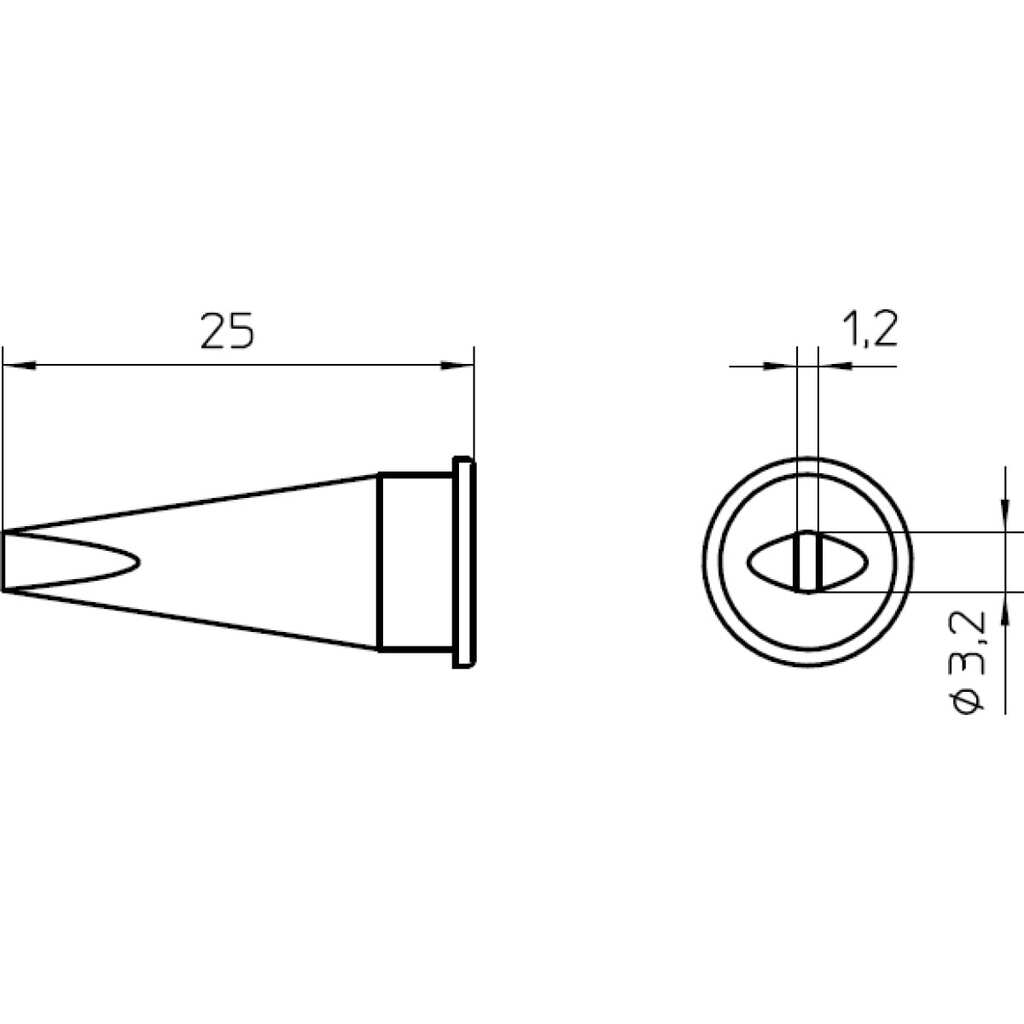 Паяльное жало LHT C WELLER 54445599