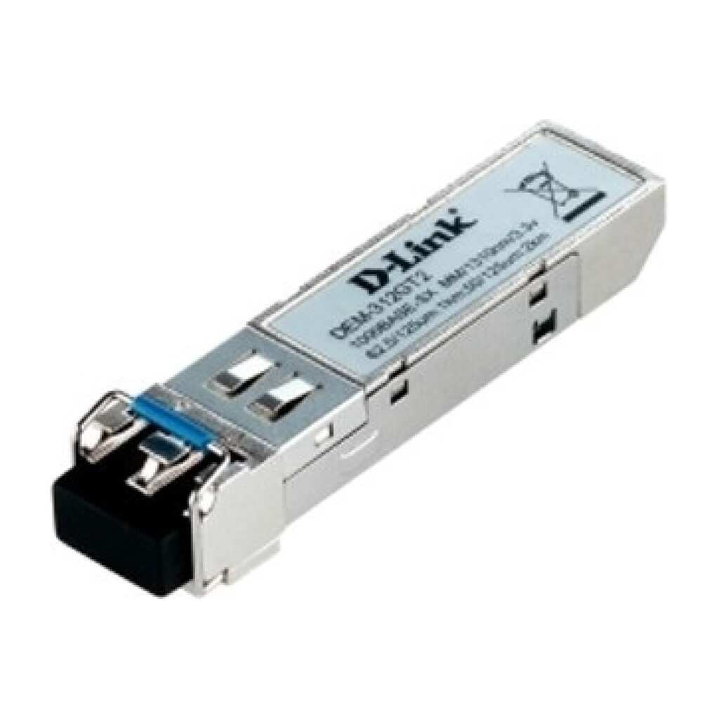 Sfp-трансивер d-link с 1 портом 1000base-sx+ для многомодового оптического кабеля до 2 км 312GT2/A1A