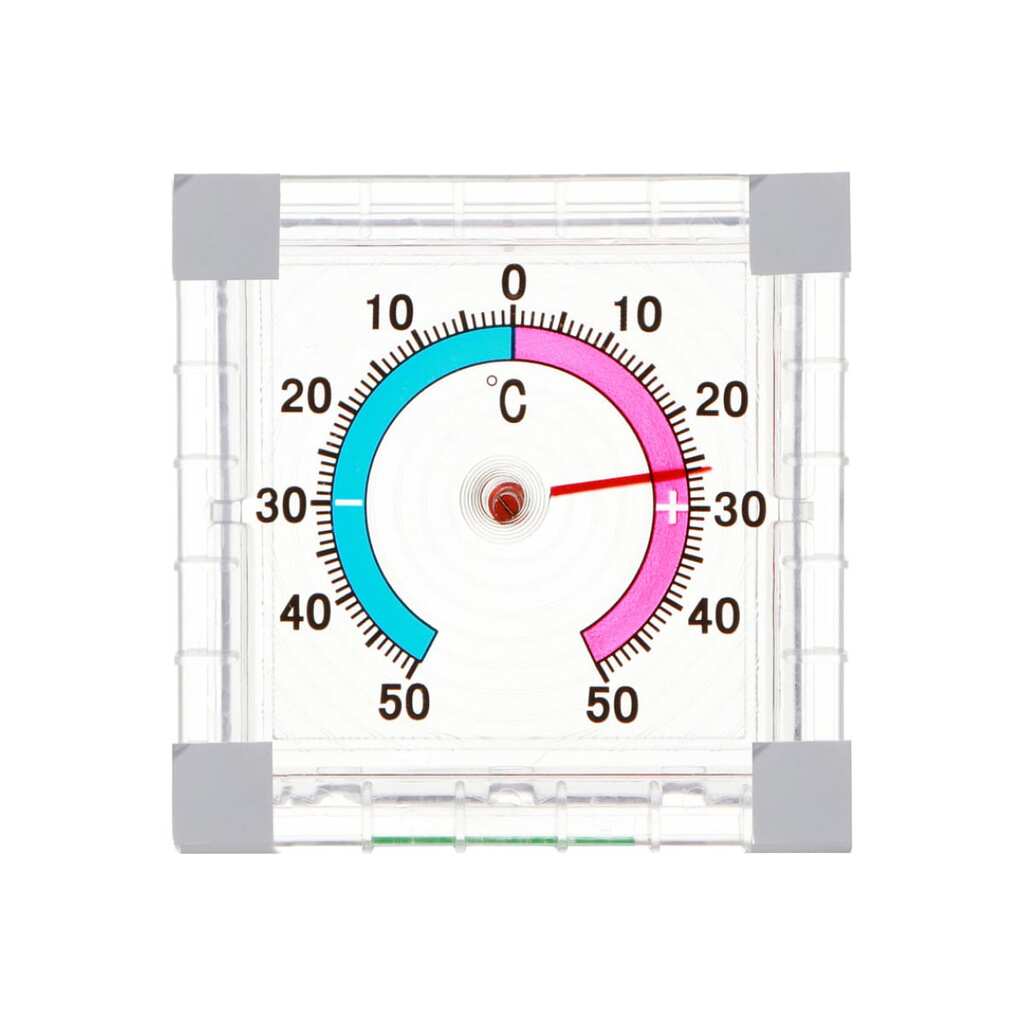 Термометр INBLOOM оконный, биметаллический, -50 до +50, блистер 473-036