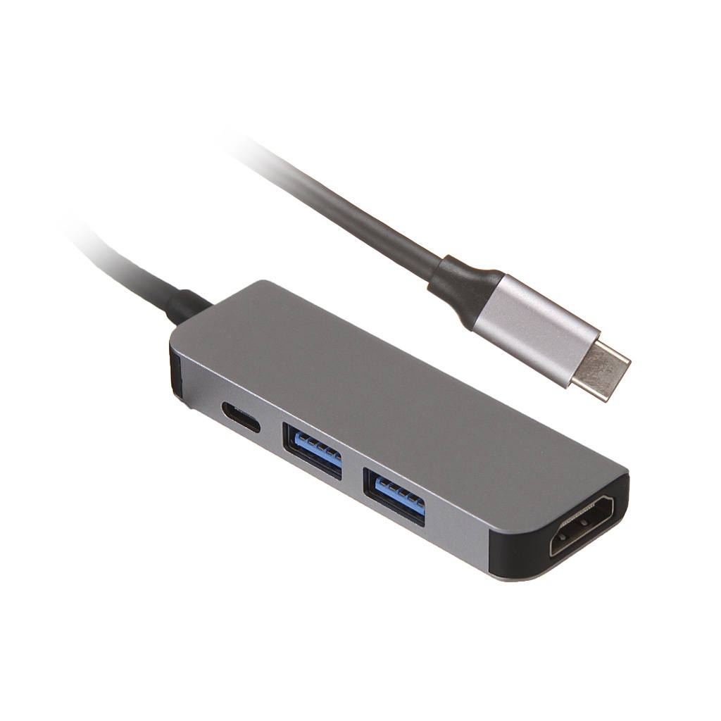 Хаб USB Palmexx 4в1 USB-C - HDMI+2xUSB 3.0+USB-C PX/HUB-006