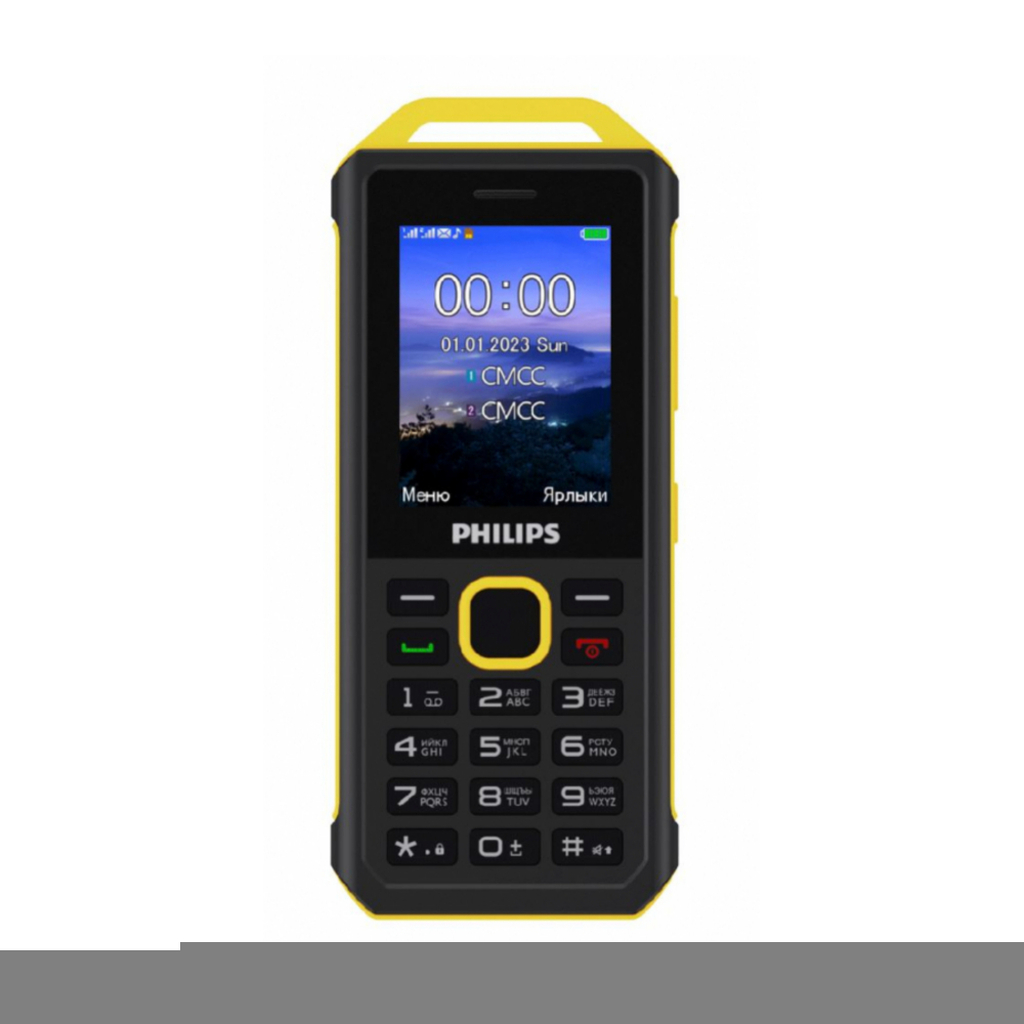 Мобильный телефон Philips Xenium E2317 Yellow (CTE2317YL/00)