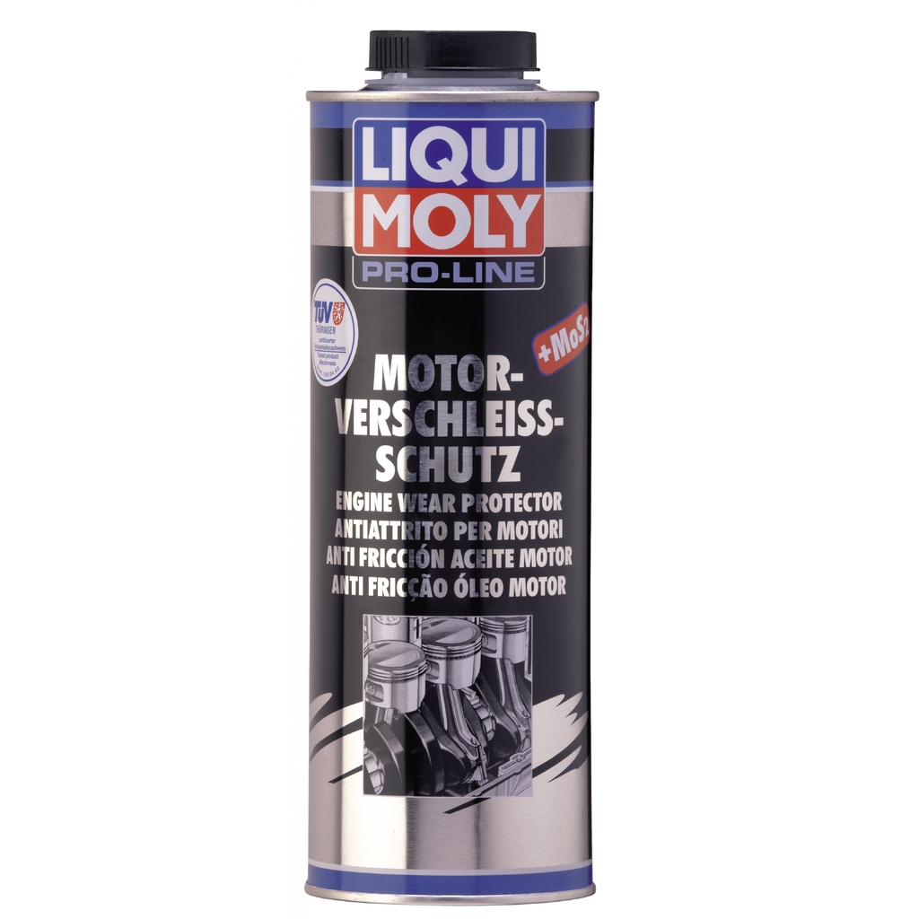 Антифрикционная присадка в моторное масло с дисульфидом молибдена 1л LIQUI MOLY Pro-Line Motor-Verschleiss-Schutz 5197