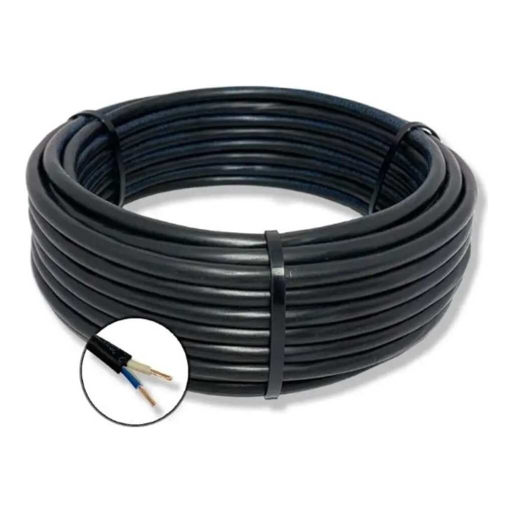 Гибкий автомобильный кабель ПРОВОДНИК КГВВА 2x1 мм2, 2м OZ87243L2
