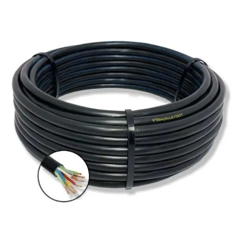 Гибкий кабель кгвэвнг(a)-ls ПРОВОДНИК 10x1.5 мм2, 1м OZ110141L1