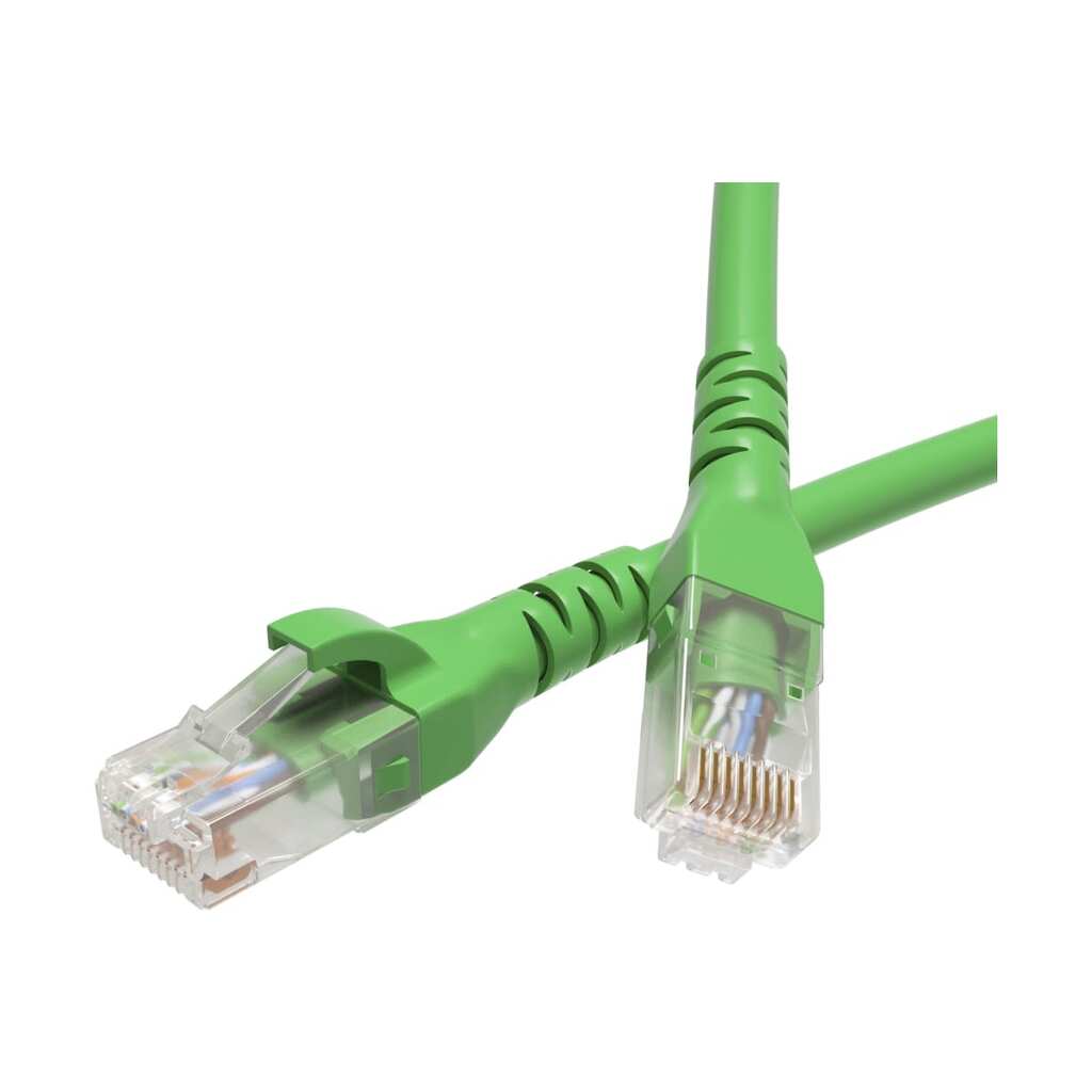 Неэкранированный патч-корд DKC cat6 u/utp 4x2, lszh, зеленый, 7.0м RN6UU4570GN