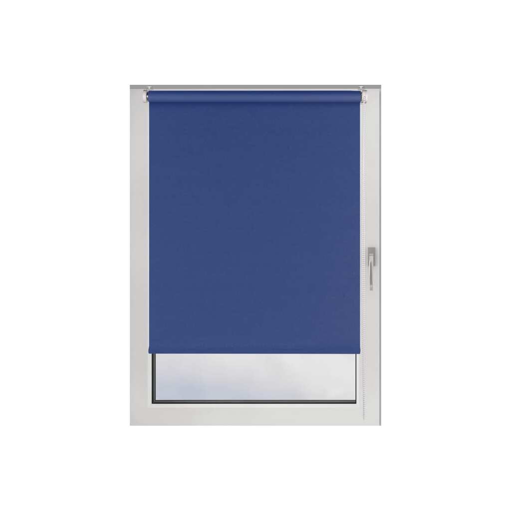 Рулонная штора PRAKTO BLACKOUT COLOR 140x175 см, синий 8317420