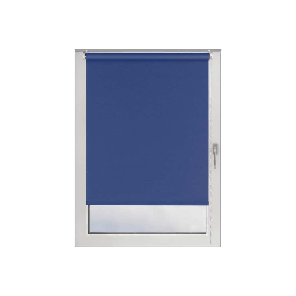 Рулонная штора PRAKTO BLACKOUT COLOR 40x160 см, синий 8317321