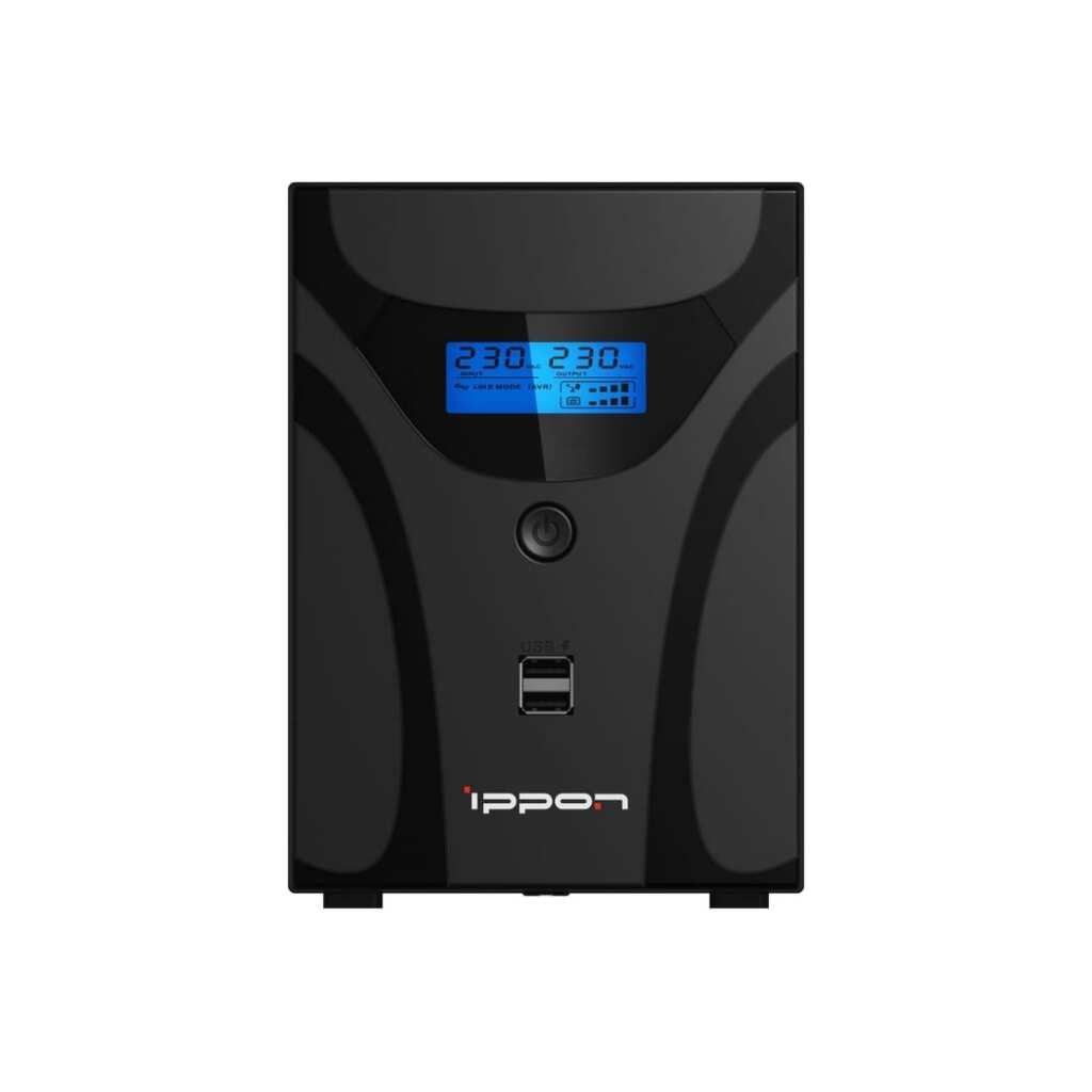 Источник бесперебойного питания IPPON Smart Power Pro II Euro 1600 960Вт 1600ВА черный 1029742