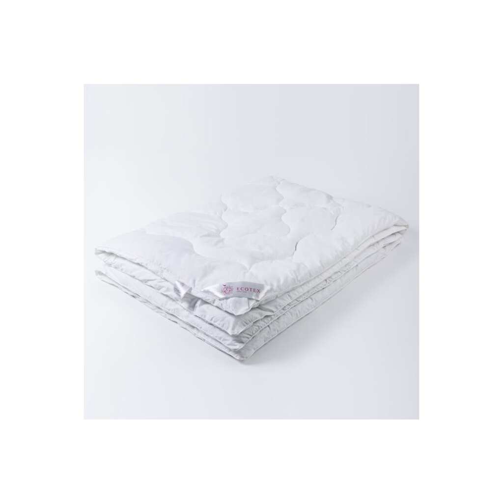 Стеганое одеяло Ecotex Лебяжий пух Премиум всесезонное, наполнитель искусственный лебяжий пух DownFill, 1.5 спальное, 140x205 ОЛС1