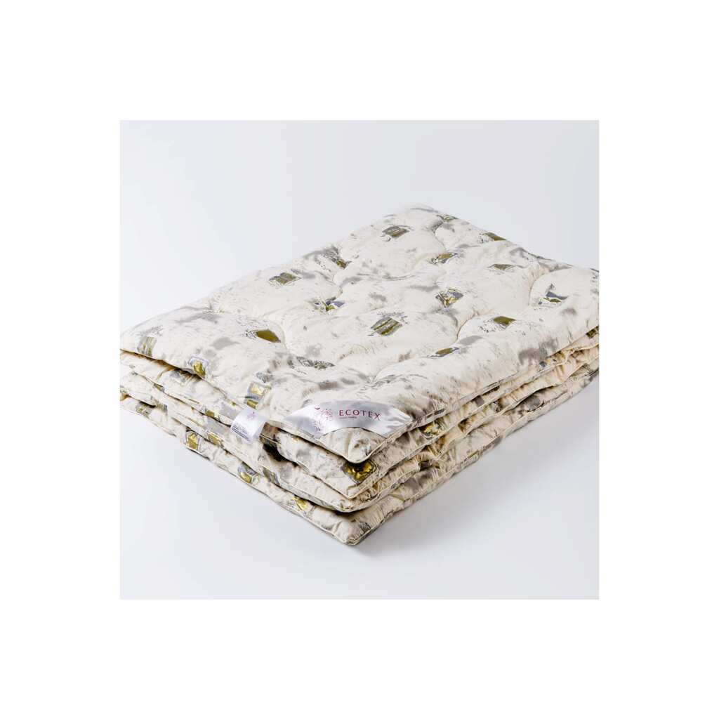 Стеганое одеяло Ecotex Арго овечья шерсть, всесезонное, 2 спальное, 172х205 ОАР2