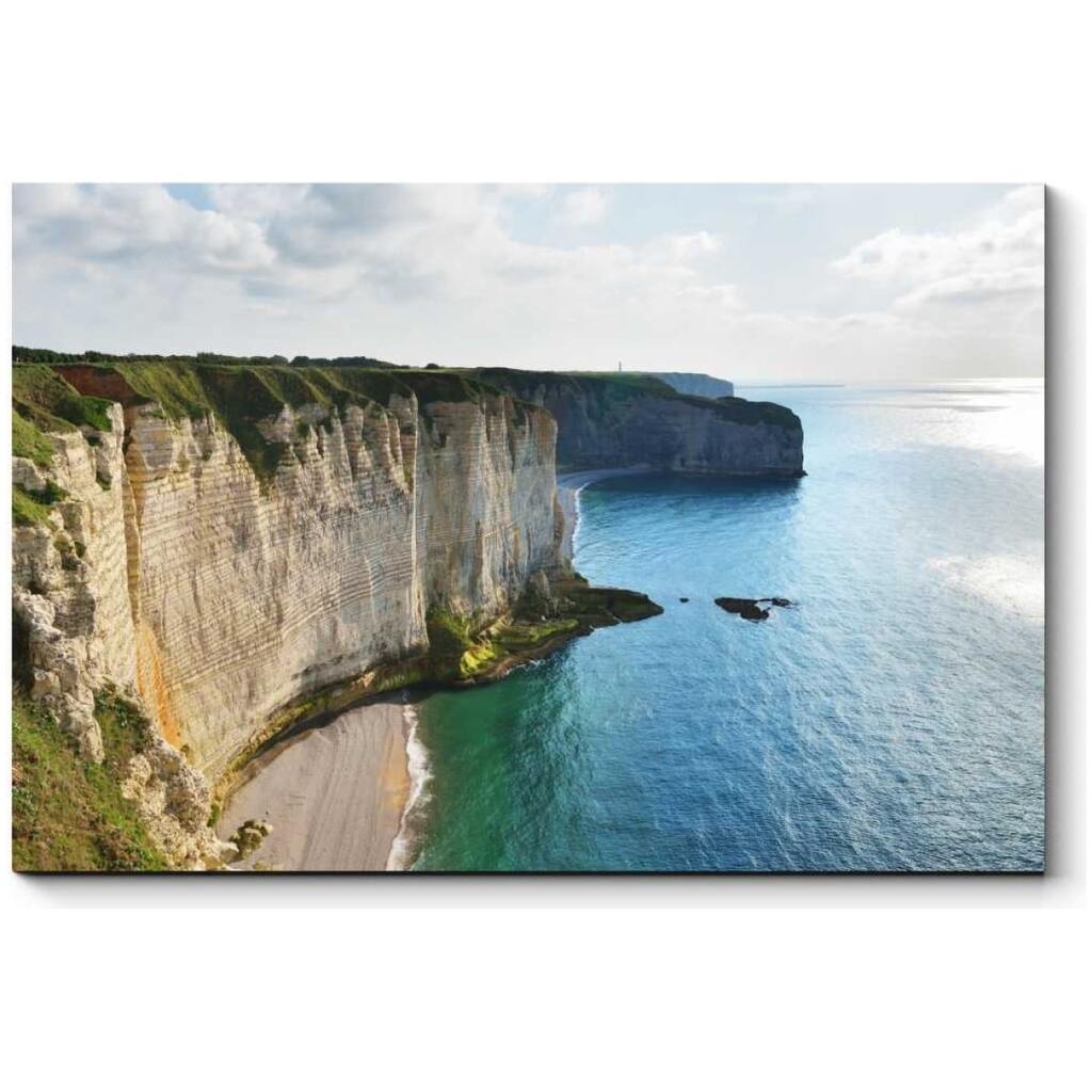Картина Picsis Вид на белые утесы Этрета в Нормандии 660x430x40 мм 3209-9865356