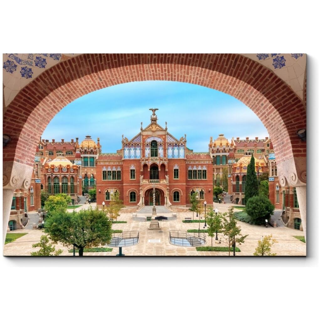Картина Picsis Госпиталь Сан-Пау, Барселона 660x430x40 4018-10135687