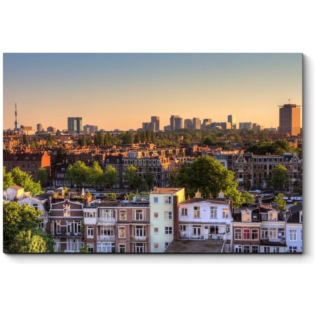 Картина Picsis Небоскребы на юге Амстердама 660x430x40 мм 3960-10075379