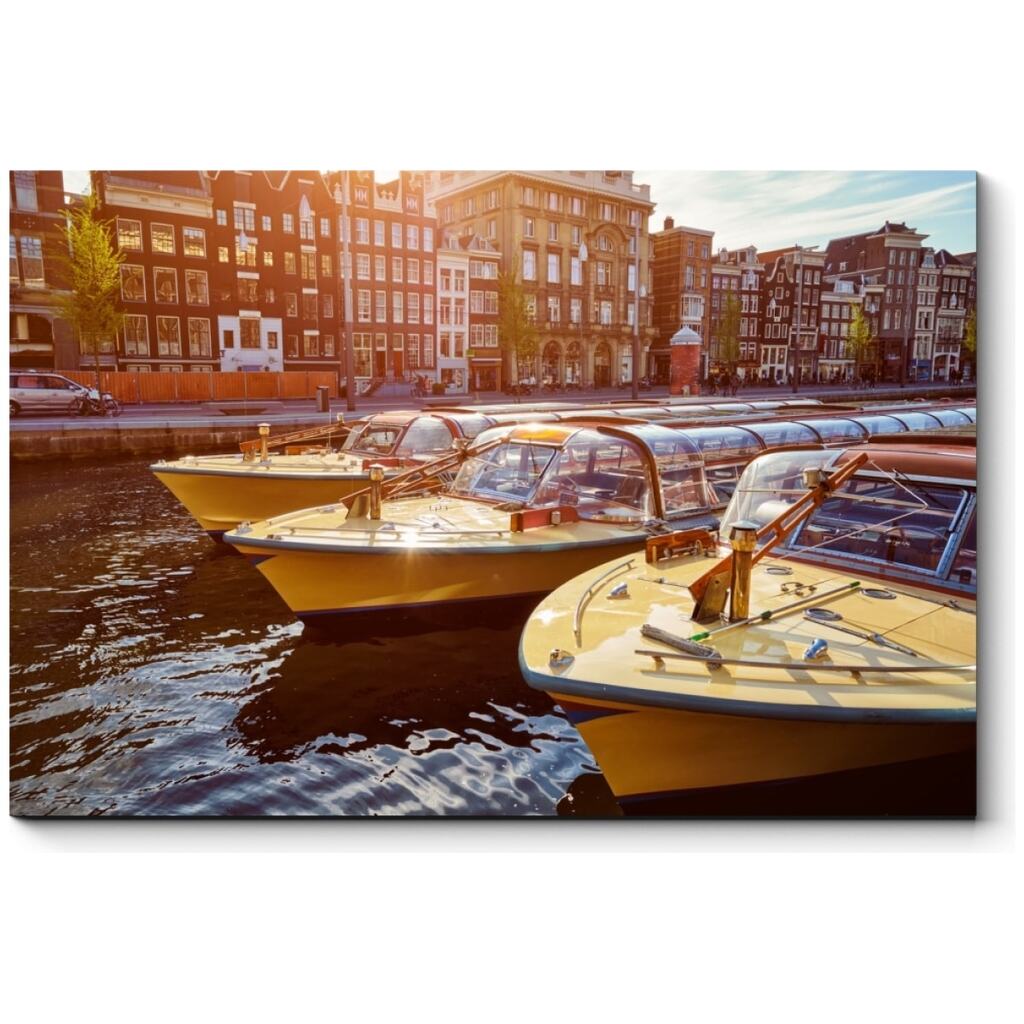 Картина Picsis На берегу канала в Нидерландах 660x430x40 мм 3944-9813256