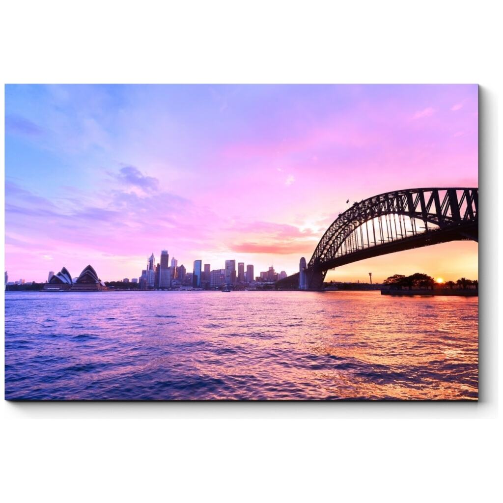 Картина Picsis Неповторимая панорама Сиднея 660x430x40 мм 489-9774823