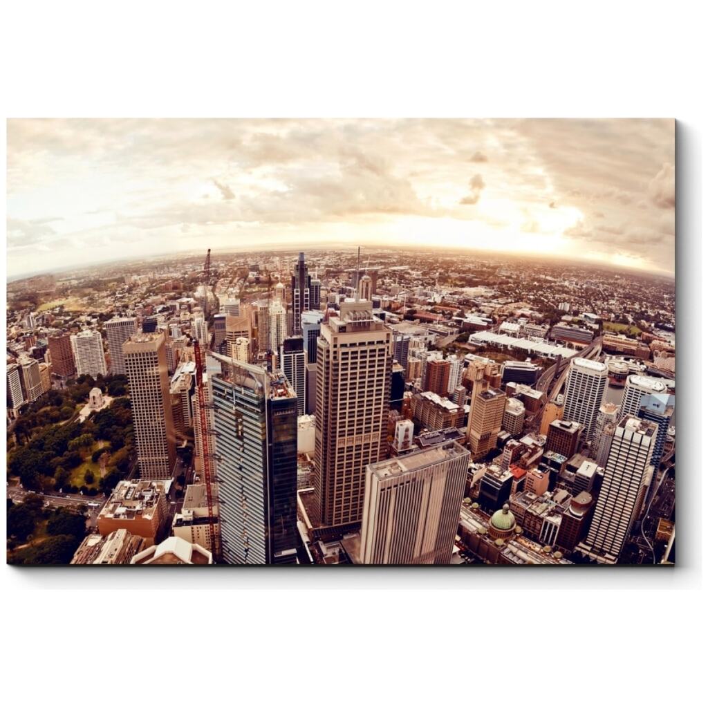 Картина Picsis Над небоскребами Сиднея 660x430x40 мм 502-10312088