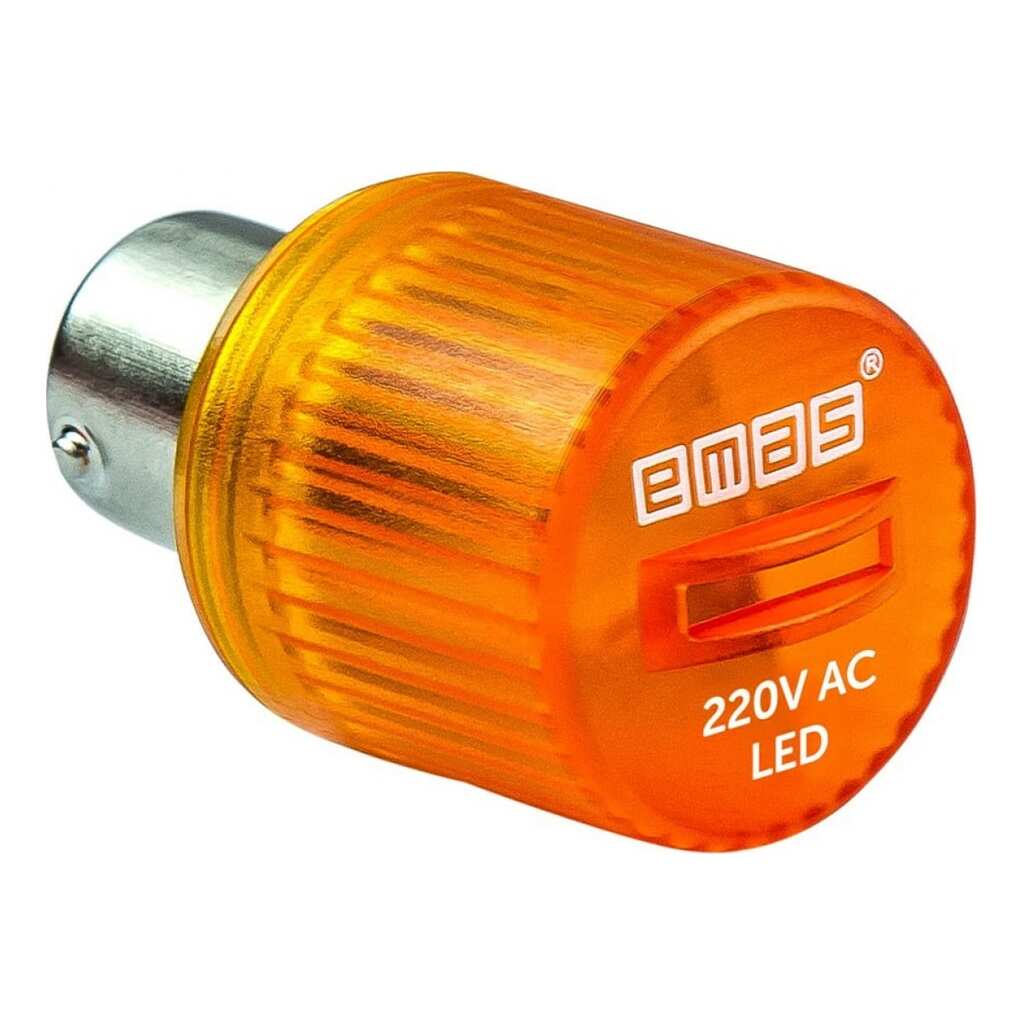 Светодиод Emas LED 220VAC желтый IKML220S