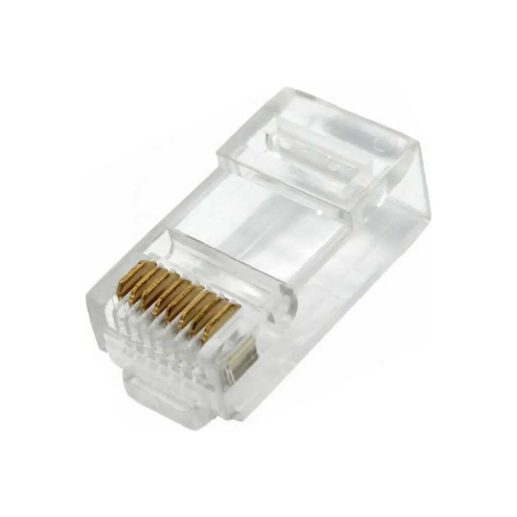 Коннектор ЭРА Джек RJ-1 RJ-45 8P8C CAT 5e 100 шт Б0048299 ERA