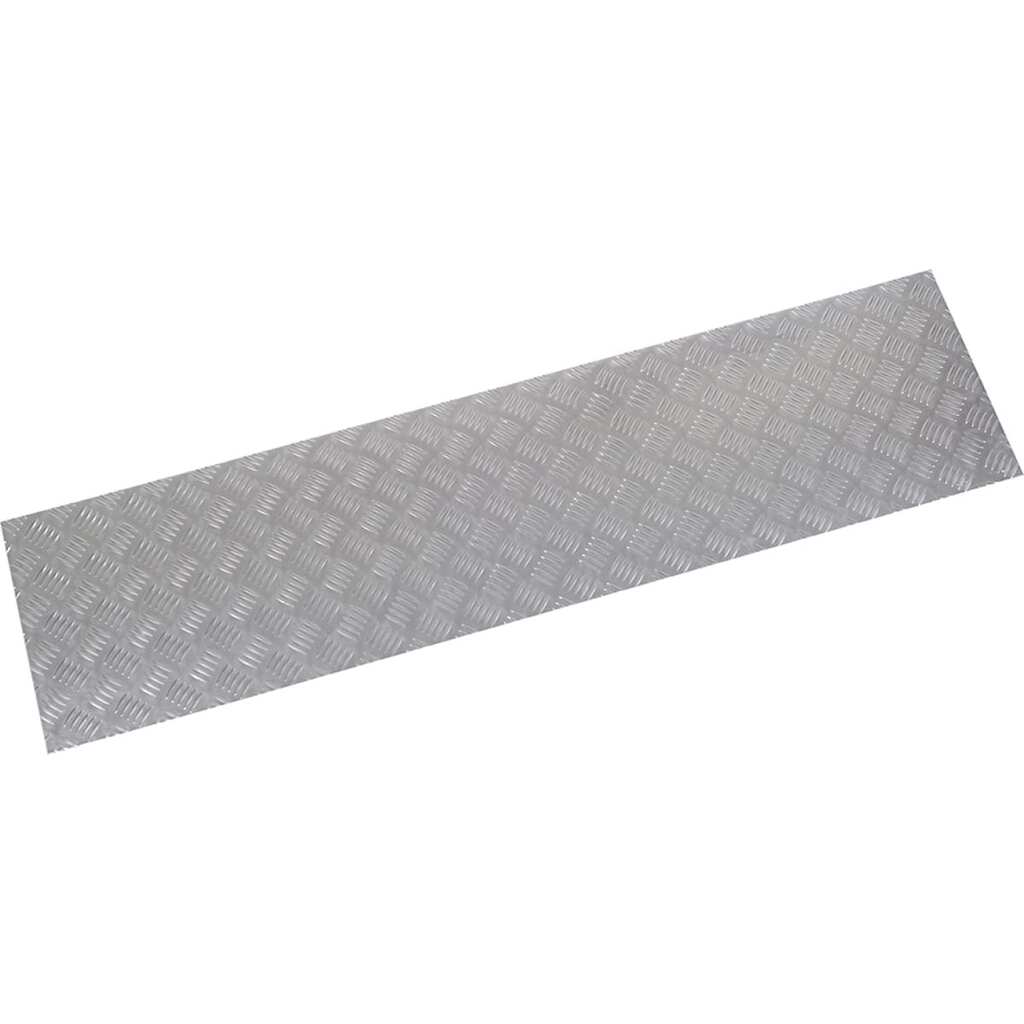 Алюминиевый рифленый лист квинтет МЕТАЛЛСЕРВИС 600x1200x1.5 мм 1234866