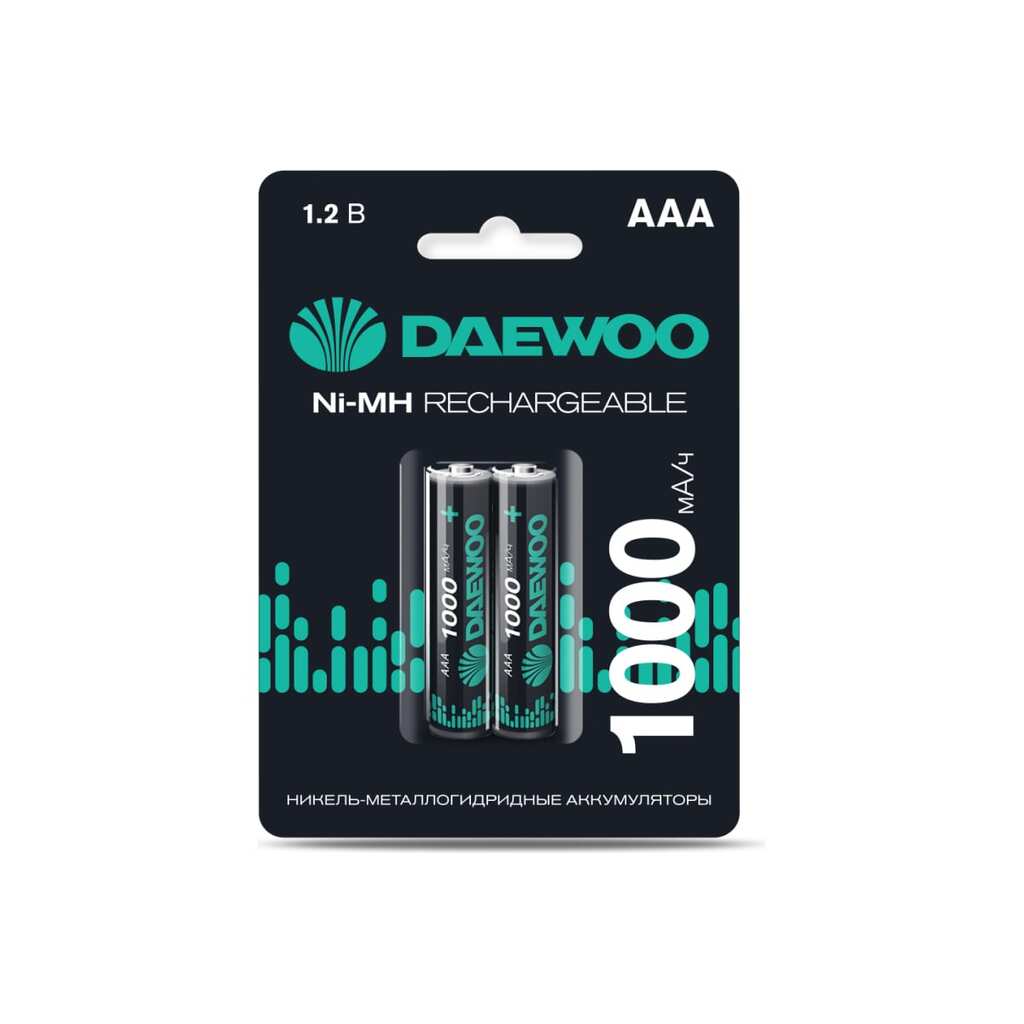 Аккумулятор DAEWOO AAA (1000mAh) Ni-MH BL-2 5043176