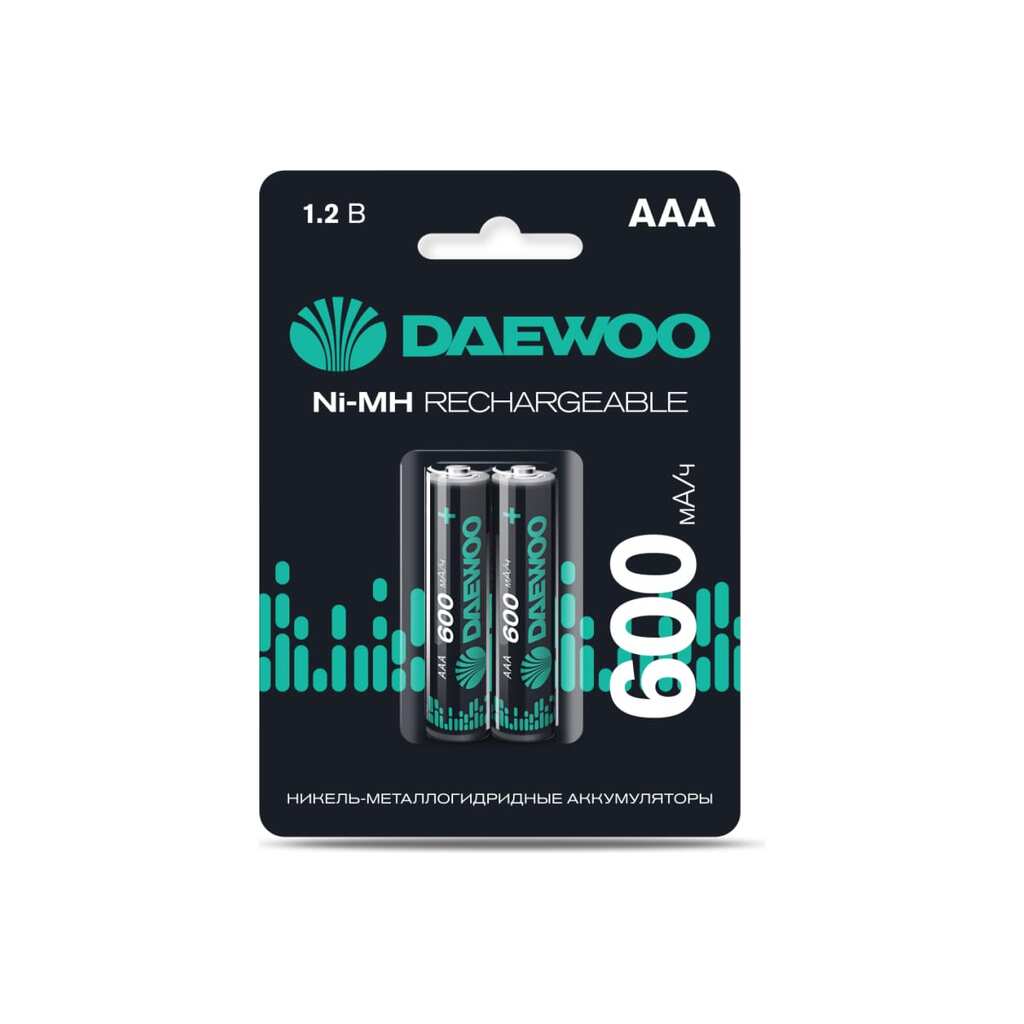 Аккумулятор DAEWOO AAA ( 600mAh) Ni-MH BL-2 5043114