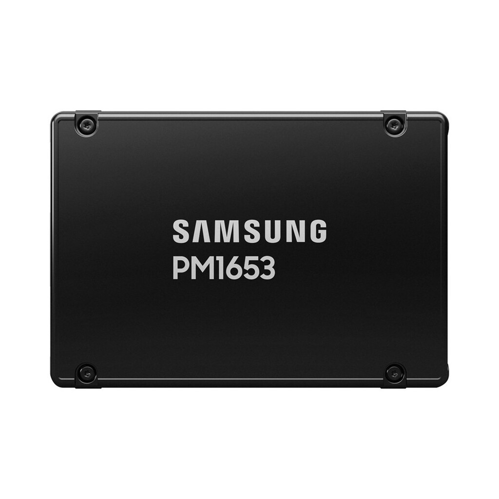 Накопитель Samsung SSD PM1653, 7680GB, SAS, 24Gbps, R4200/W3700Mb/s, IOPS(R4K) 770K/135K, MTBF 2M, 1DWPD/5Y, OEM (MZILG7T6HBLA-00A07)