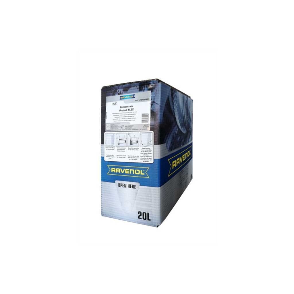 Антифриз RAVENOL концентр. зеленый HJC Hybrid Japanese Coolant Concentrate ecobox 1410122-B20-01-888