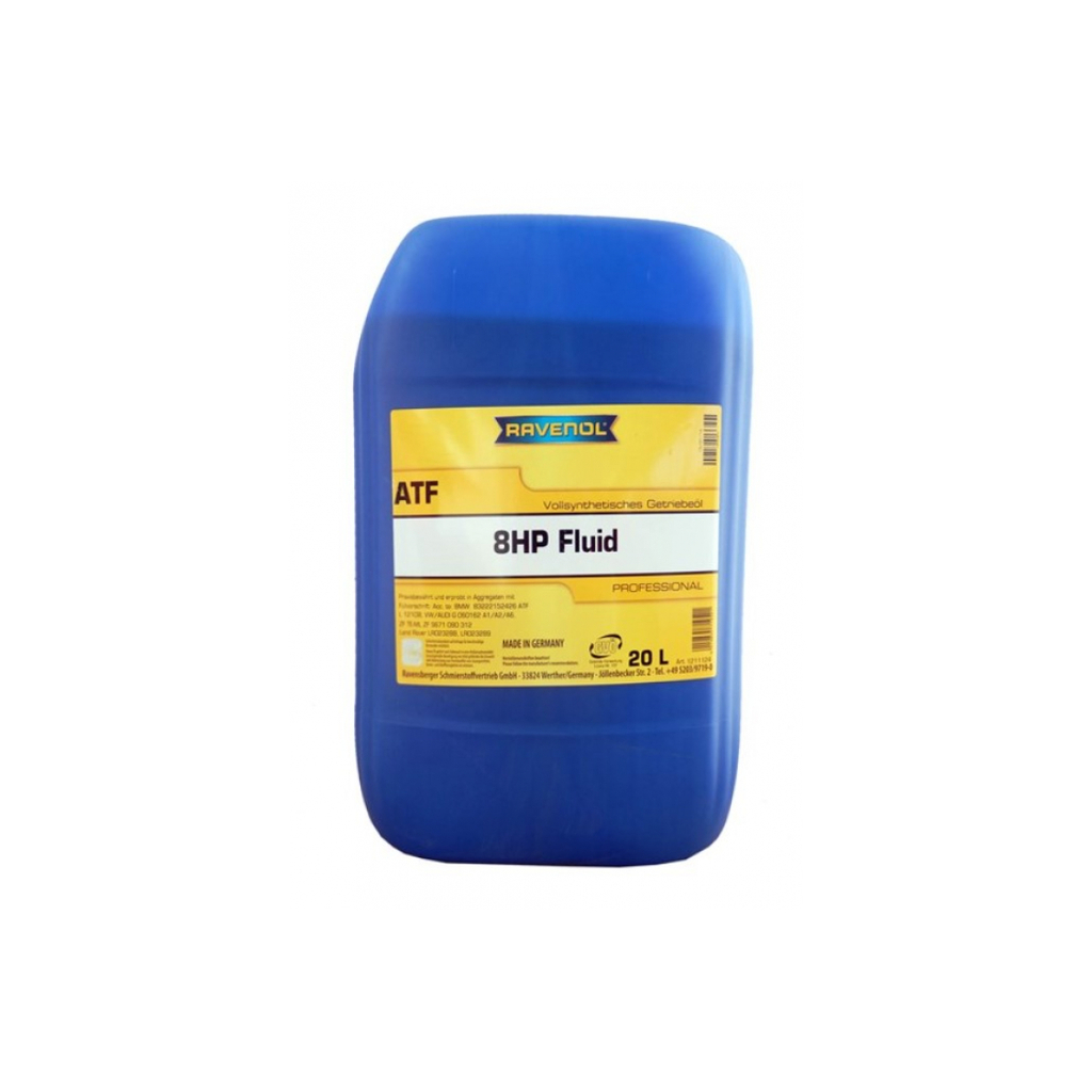 Масло трансмиссионное ATF 8 HP Fluid new 20 л RAVENOL 1211124-020-01-999