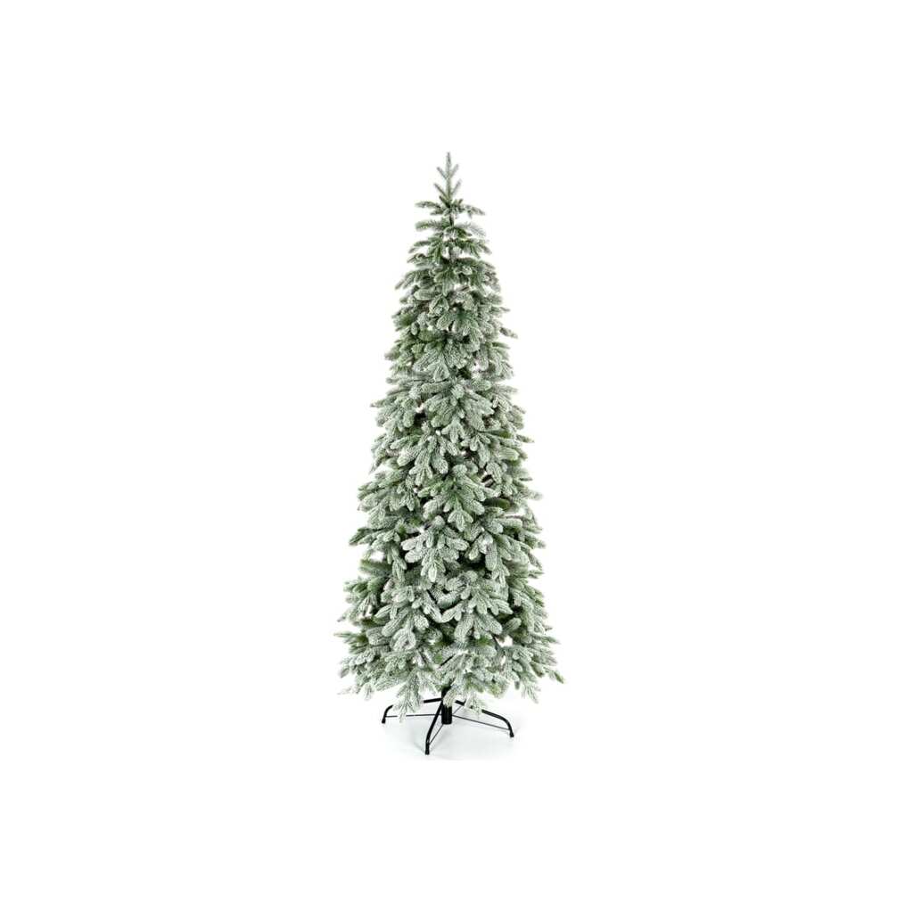 Ель CRYSTAL TREES АНДОРРА в снегу 210 см KP61210