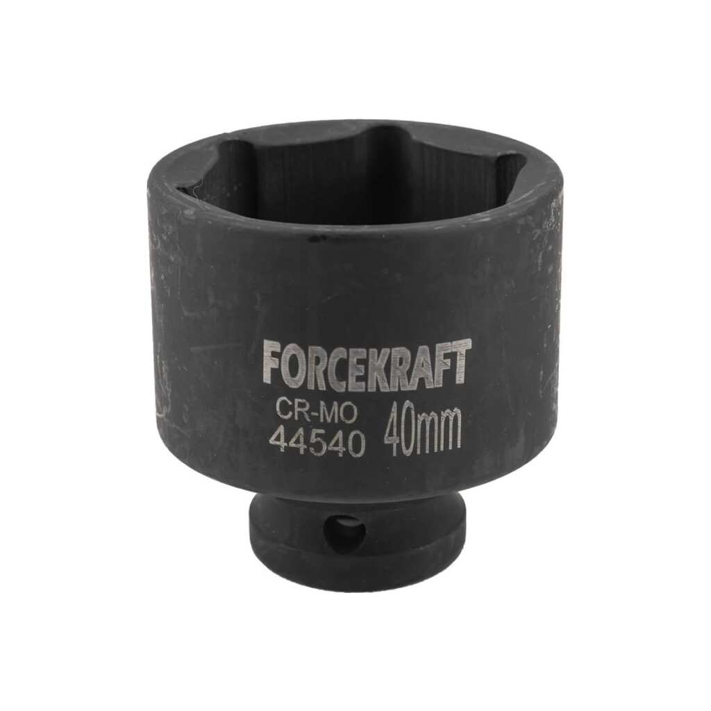 Головка ударная 6-гранная 40 мм, 1/2"DR fk-44540 Forcekraft 56087