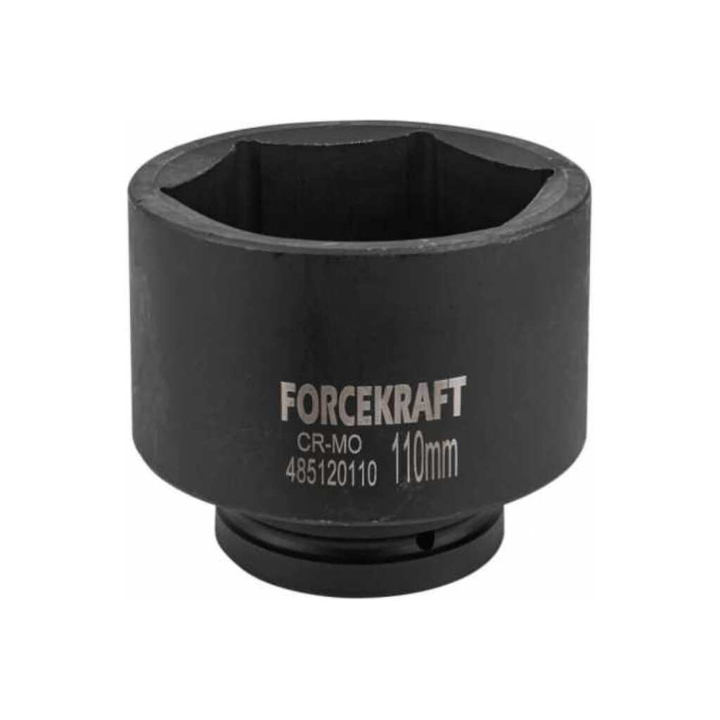 Головка ударная глубокая 1", 110 мм, 6-гранная Forcekraft FK-485120110(57127)