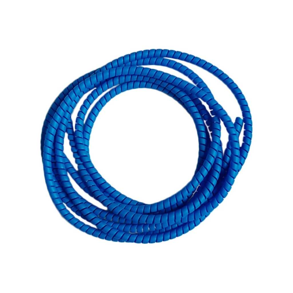Спиральная пластиковая защита PARLмU SG-20-C14-k10, полипропилен, 20 мм, выпуклая поверхность, голубая, 10 м PR0900200-10 PARLMU