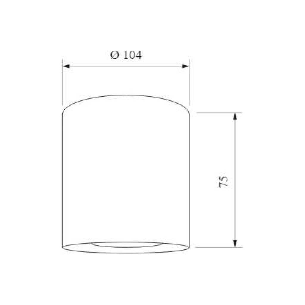 Накладной светодиодный светильник Elektrostandard dlr026 6w 3000k черный матовый a063934