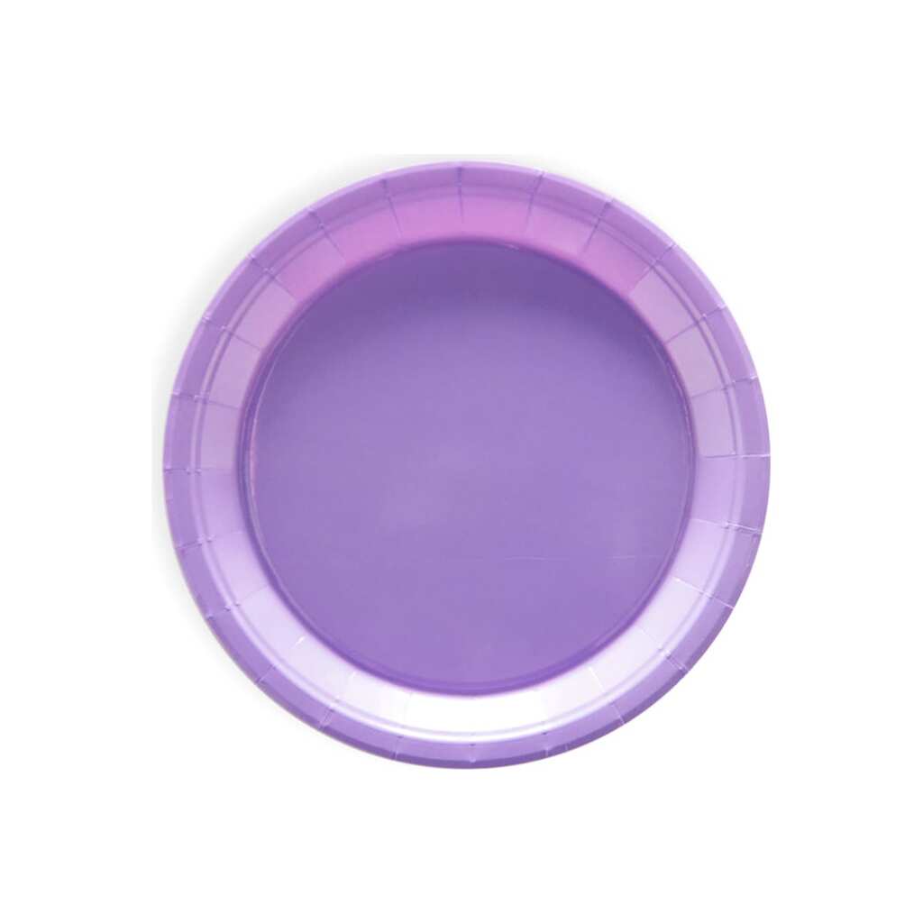 Тарелки Волна веселья Мастхэв 7''/18 см, фиолетовый, 6 шт 6231633