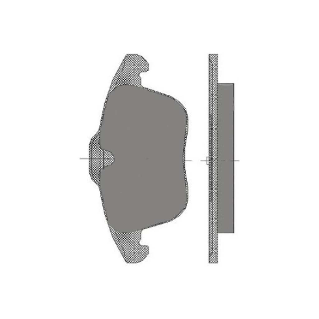 Тормозные колодки 4 шт SCT SP471 SCT GERMANY