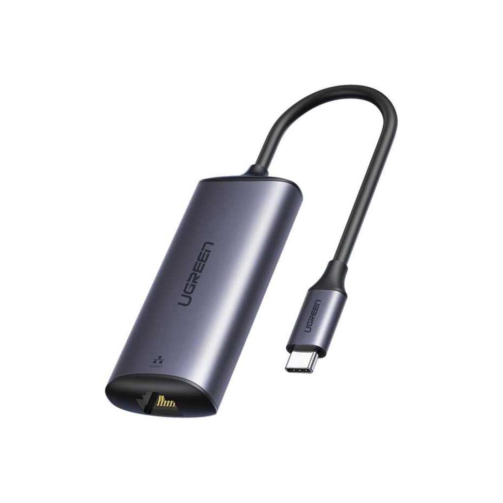 Сетевой адаптер Ugreen USB C 3.1-LAN RJ45 2.5G 70446