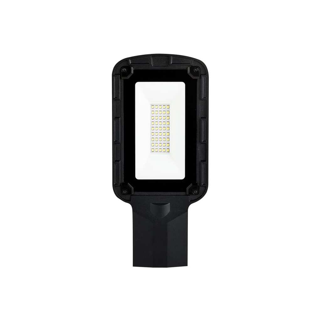Светодиодный уличный консольный светильник SAFFIT ssl10-30 30w 5000k 230v, черный, 55232