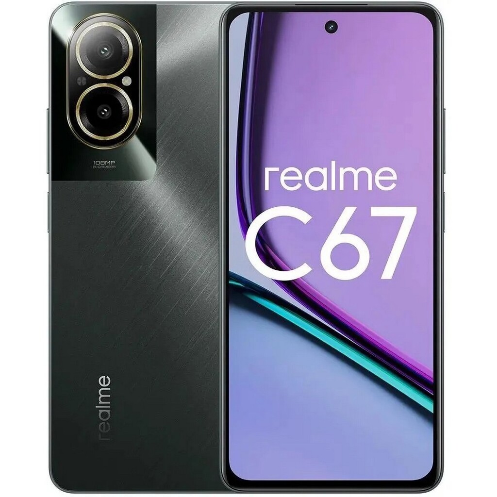 Смартфон Realme C67 RMX3890 6/128Gb черный (631011001488)