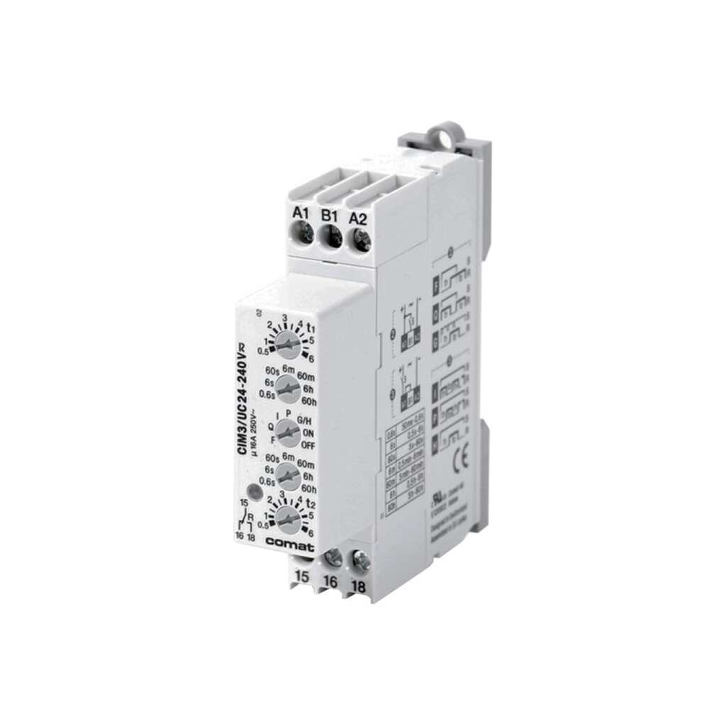 Многофункциональное реле времени ComatReleco CIM3/UC24-240V PN84500