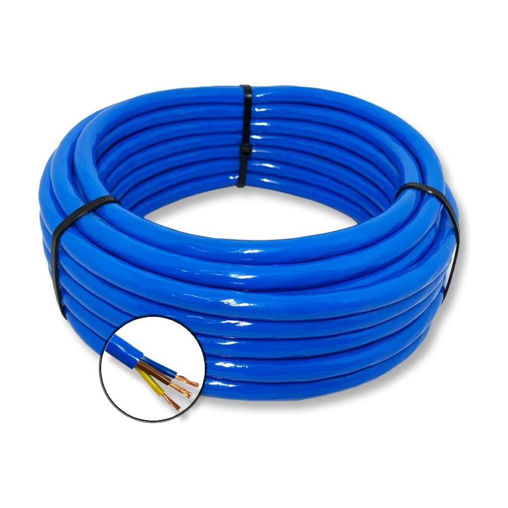 Водопогружной кабель КВВ ПРОВОДНИК 3x1 мм2, 150м OZ64848L150